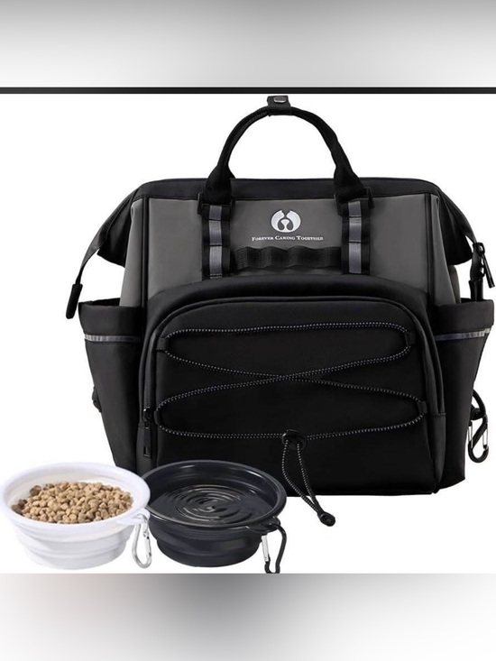 Other - Dog Travel Backpack with Foldable Feeders